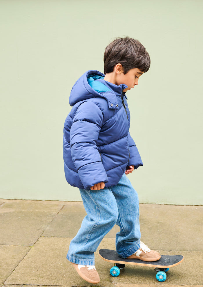 Troy Quilted Fleece Lined Coat