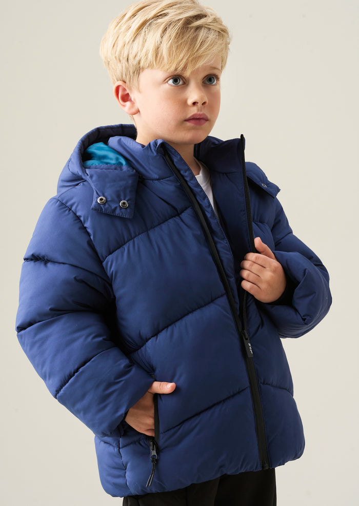 Troy Quilted Fleece Lined Coat