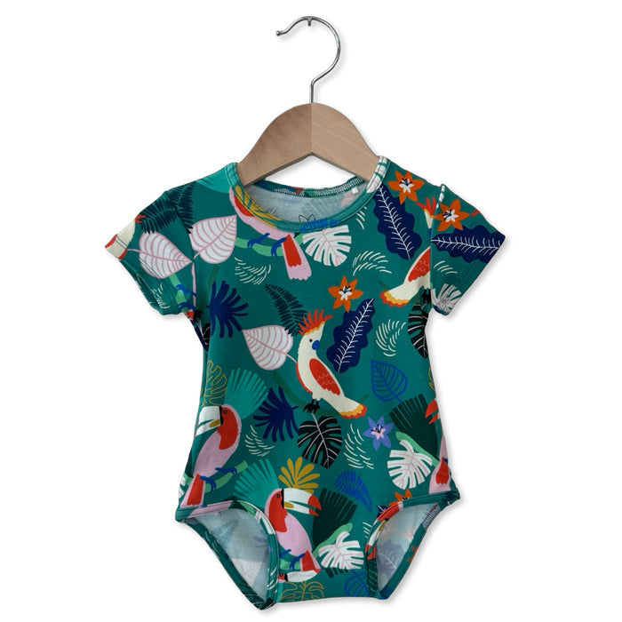 Tu-Can Do It Short Sleeve Snuggle Bug Bodysuit