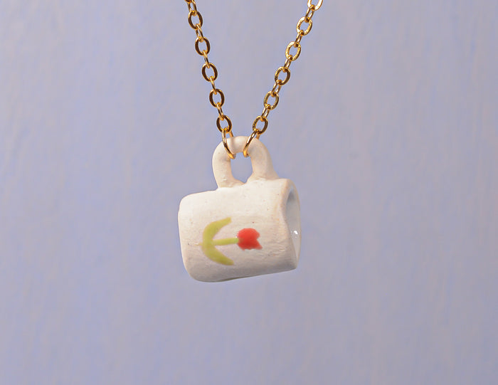 Tulip Mug Necklace