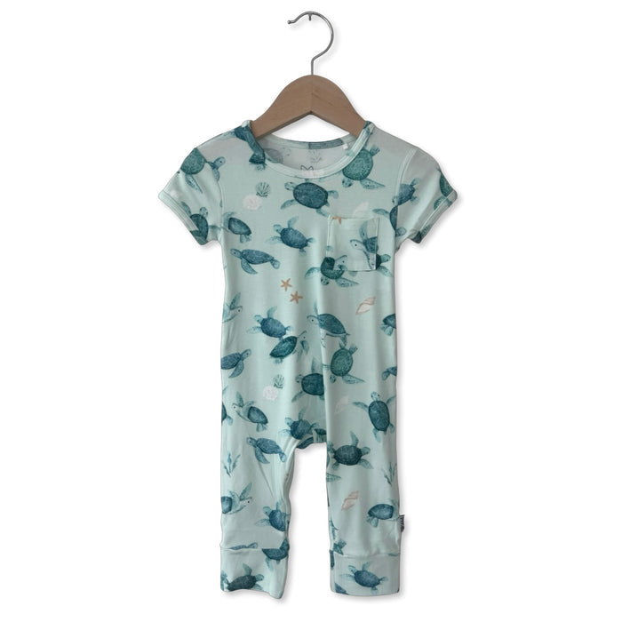 Turtle Bay Short Long Romper Luxe Edition | Cotton Bamboo Blend