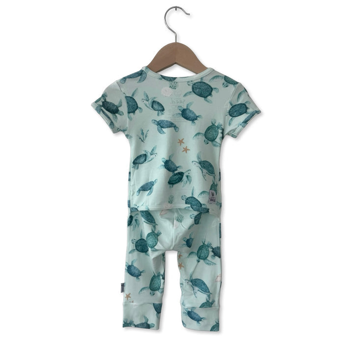 Turtle Bay Short Long Romper Luxe Edition | Cotton Bamboo Blend