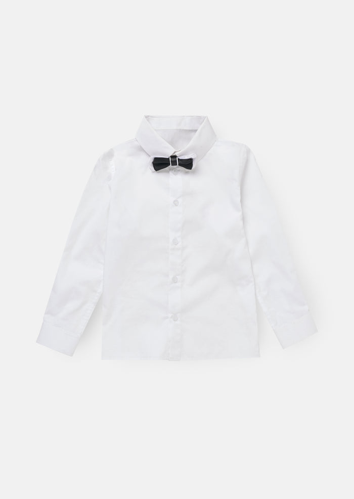 Tuxedo Shirt & Bow Tie