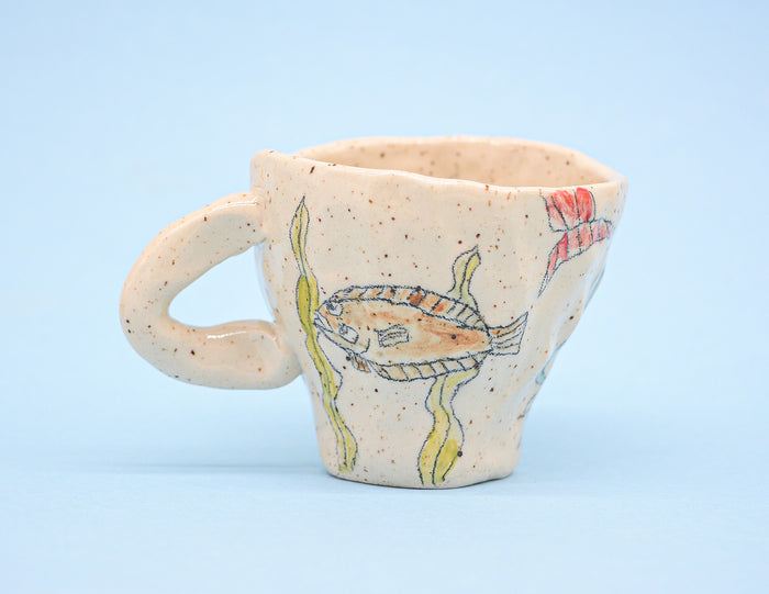 Under the Sea Pinched Mug