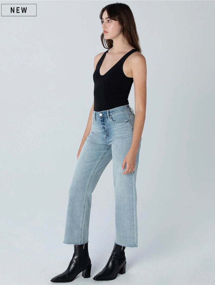 UNPUBLISHED JAN HIGH RISE SLIM FLARE