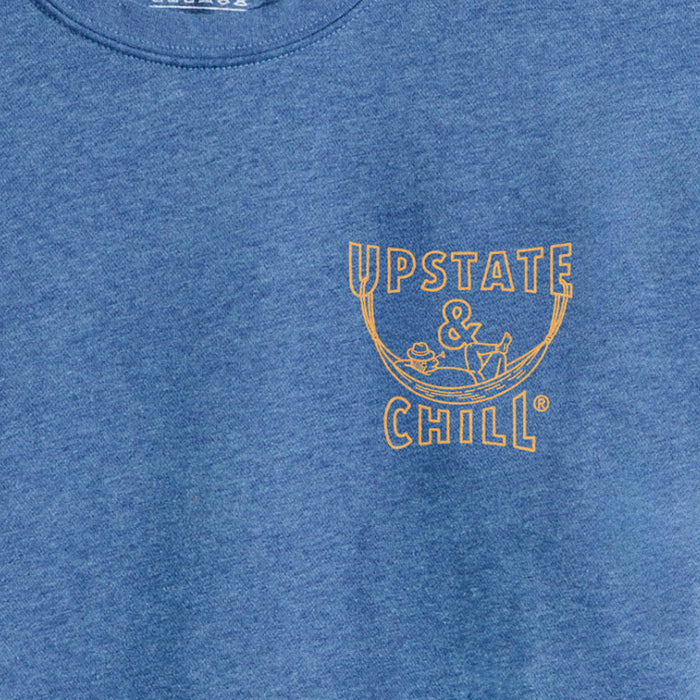 Upstate & Chill® Hammock Crewneck - Heather Bay Blue