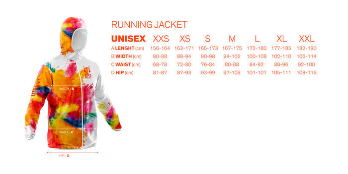 Veste running Unisex - Black