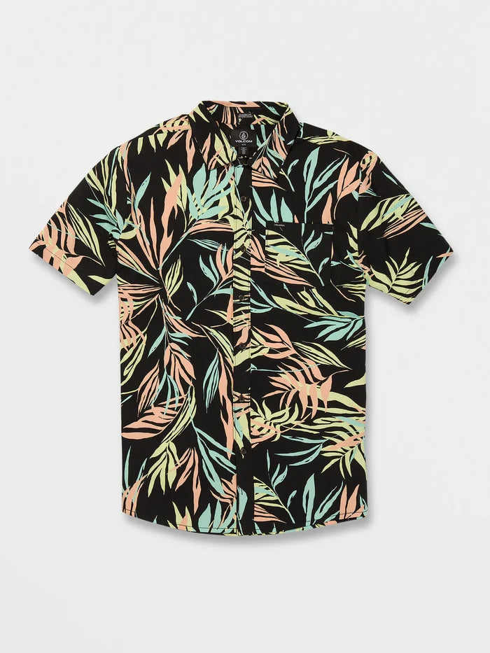 VOLCOM BLEEDING LEAF SHORT SLEEVE SHIRT