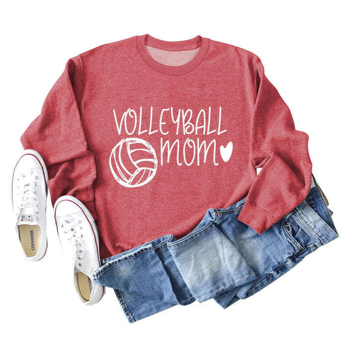 Red sweater (white font) / S