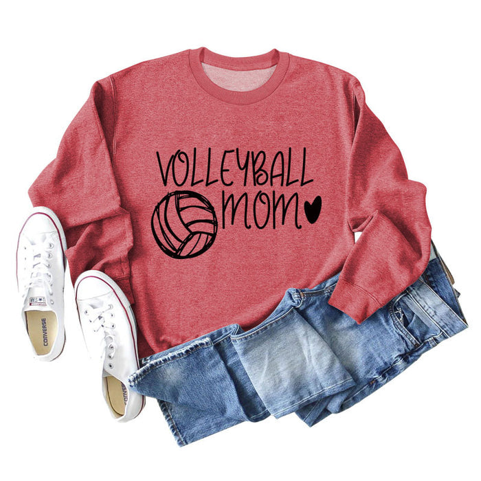 Red sweater (black font) / S