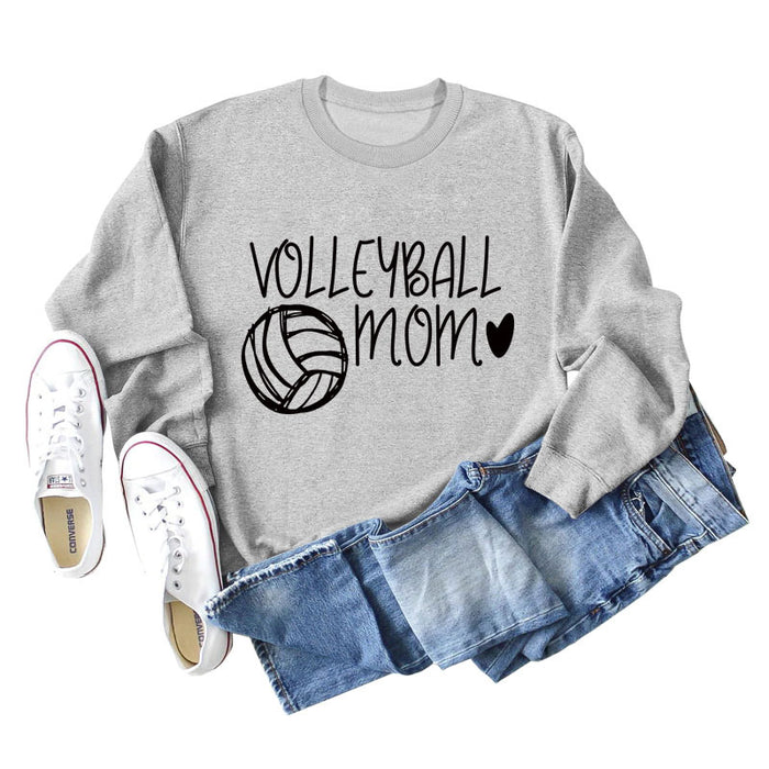 Grey sweater (black font) / S