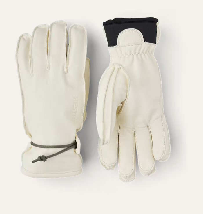 Wakayama Leather Glove - Almond White