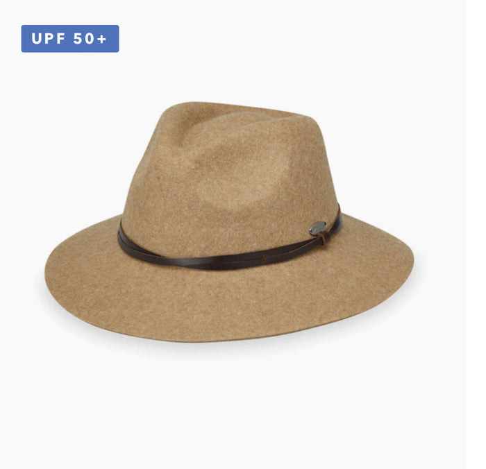 WALLAROO PETITE ASPEN 3/4 BRIM 100% WOOL FELT HAT