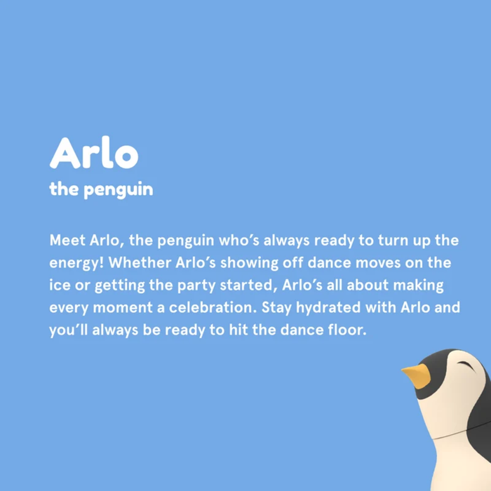 Water Bottle - Bestie - Penguin