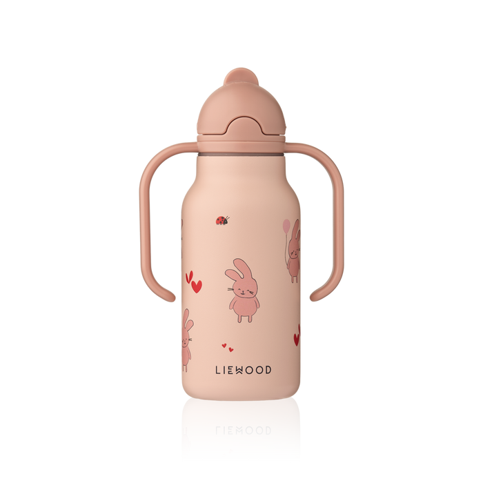 Liewood - Water Bottle - Kimmie - Wild Child - Rosey