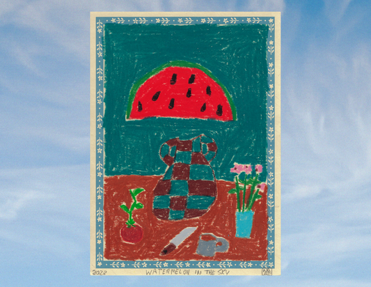 "Watermelon in the Sky" - Noah Mackenzie Original Drawing 2024