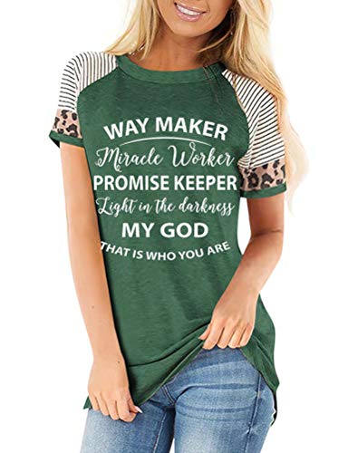 Way Maker Miracle Worker Promise Keeper Light in The Darkness My God This is Who You are T-Shirt