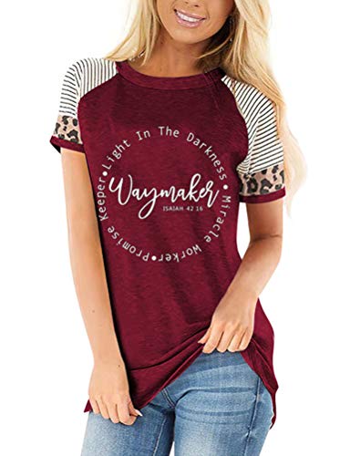 Way Maker Miracle Worker Promise Keeper Light in The Darkness My God This is Who You are T-Shirt
