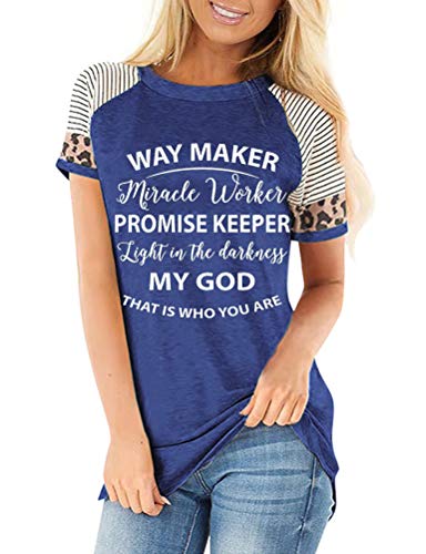 Way Maker Miracle Worker Promise Keeper Light in The Darkness My God This is Who You are T-Shirt