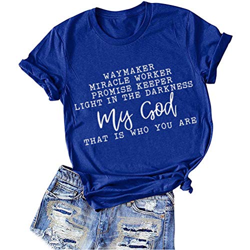 Way Maker Miracle Worker Promise Keeper Light in The Darkness My God This is Who You are T-Shirt