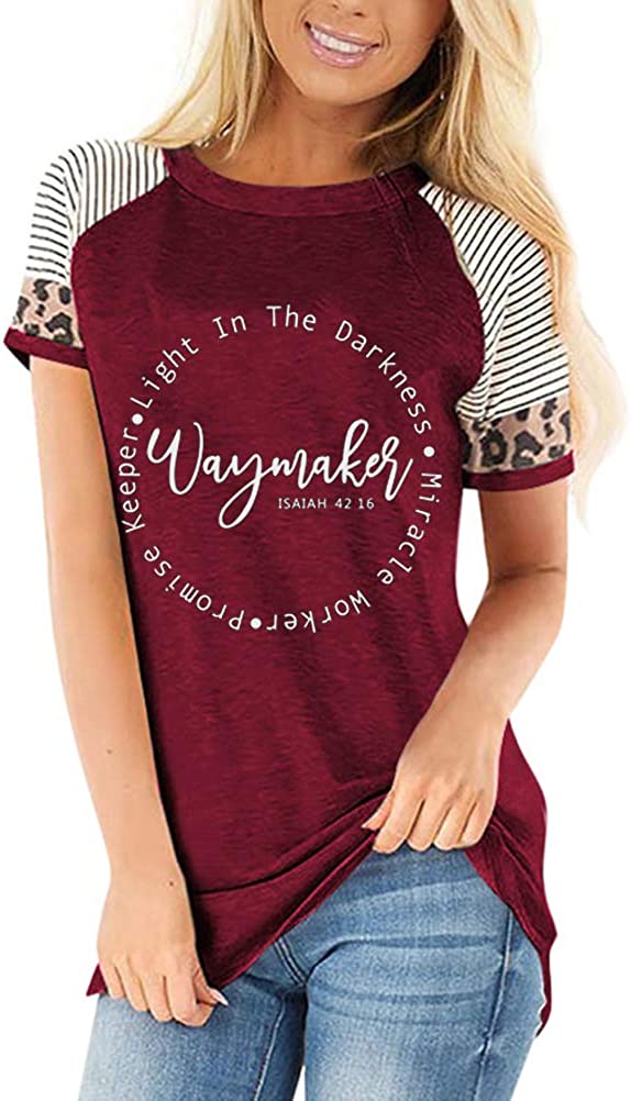Way Maker Miracle Worker Promise Keeper Light in The Darkness My God This is Who You are T-Shirt