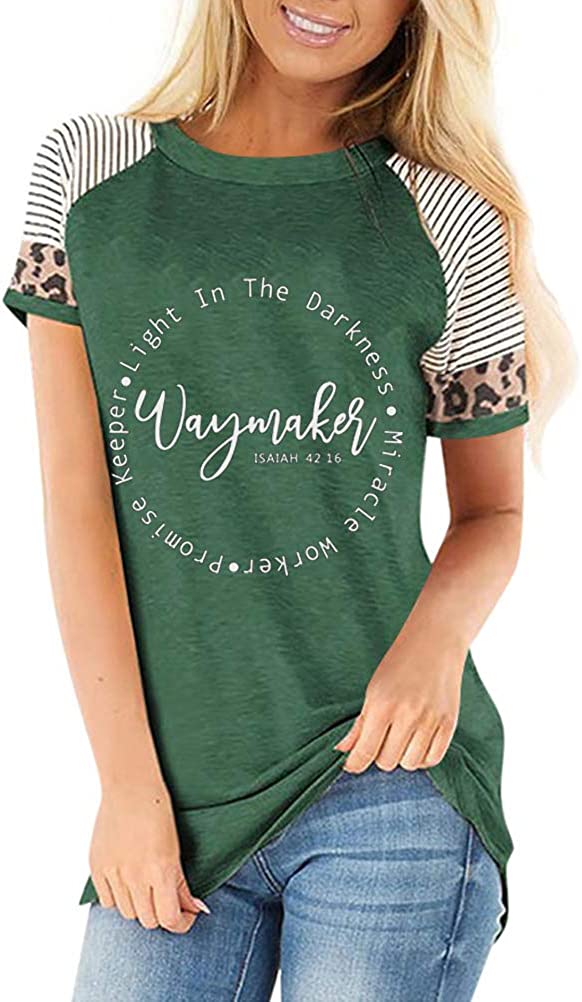 Way Maker Miracle Worker Promise Keeper Light in The Darkness My God This is Who You are T-Shirt