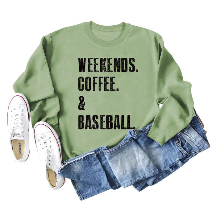 Olive green sweater (black word color picture) / S