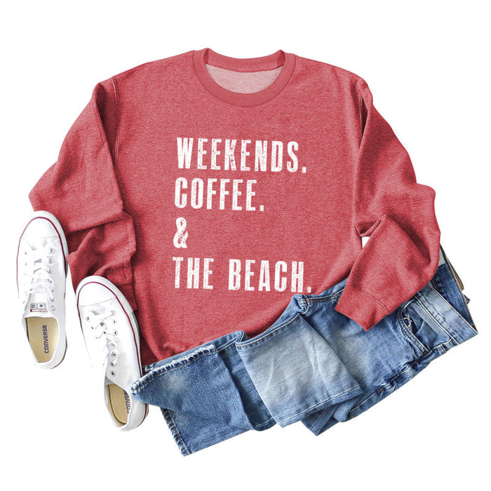 Red sweater (white color picture) / S