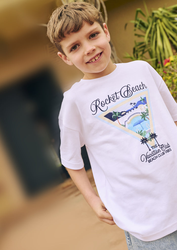 West Beach Graphic T Shirt