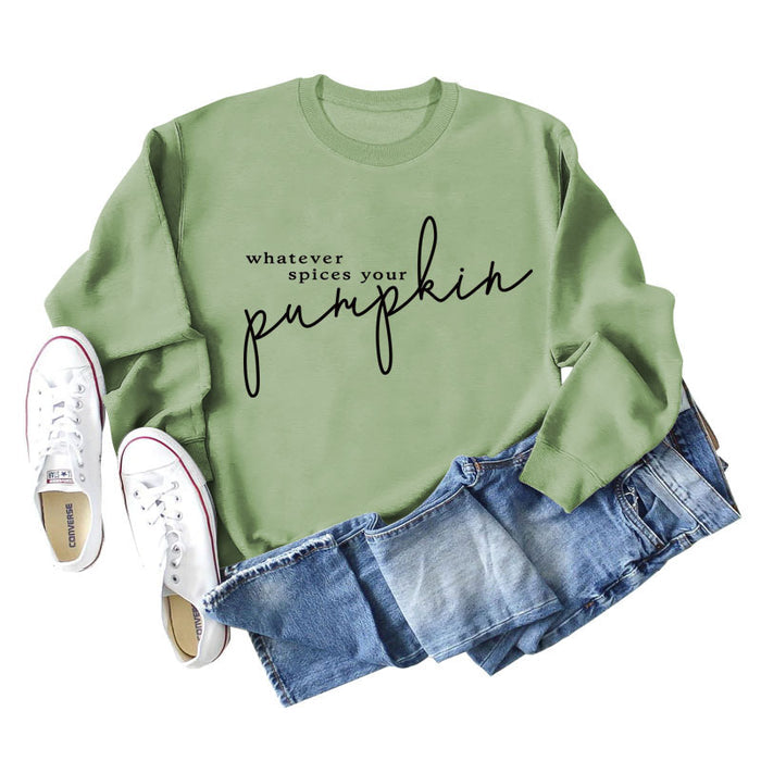 Whatever Spices Your Pumpkin Womens Sweater