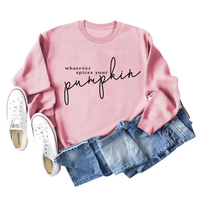Whatever Spices Your Pumpkin Womens Sweater