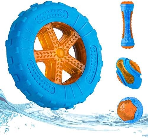Wheel Floating Toys for Interactive Fetch & Play Toys Pet Clever