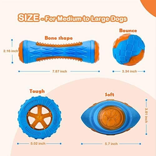 Wheel Floating Toys for Interactive Fetch & Play Toys Pet Clever