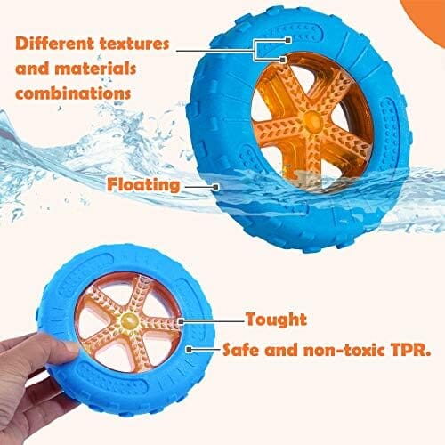 Wheel Floating Toys for Interactive Fetch & Play Toys Pet Clever