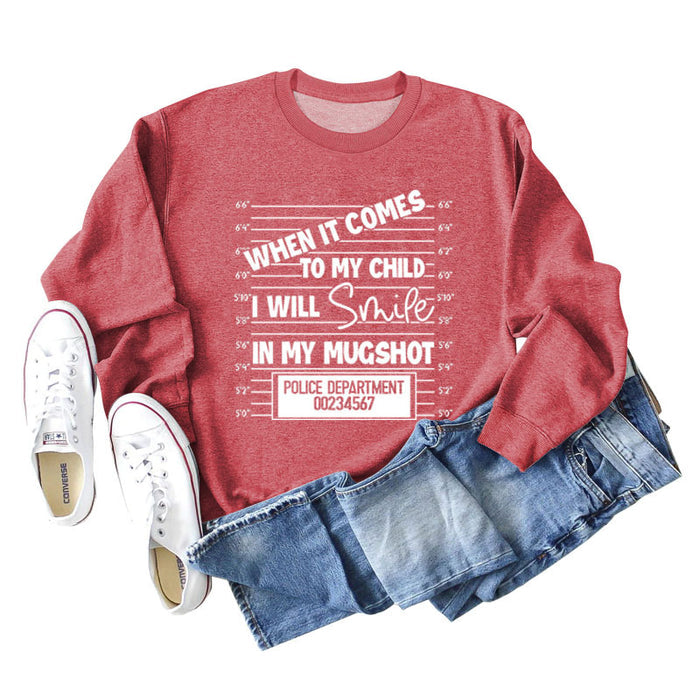 Red sweater (white color picture) / S