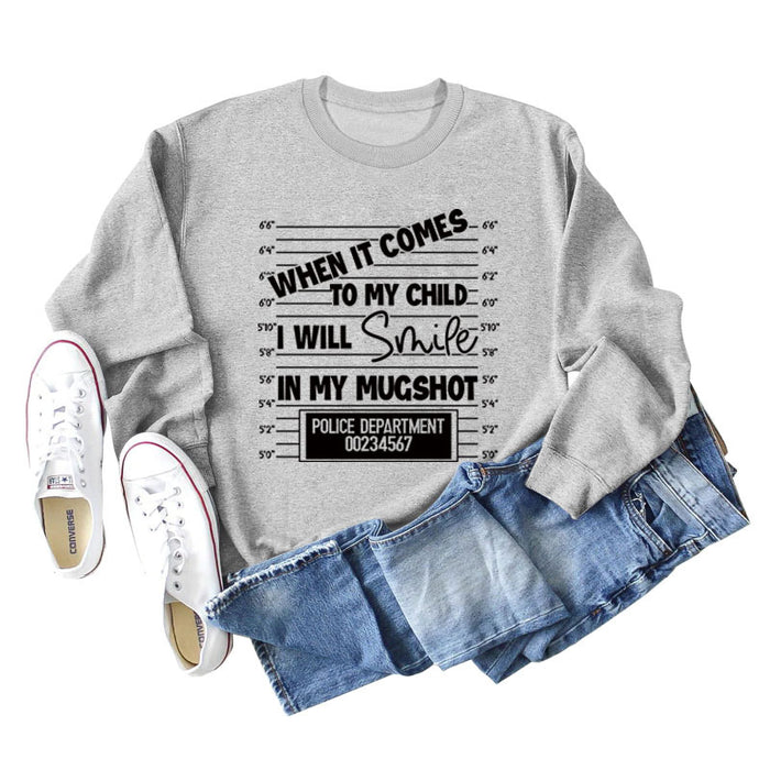 Grey sweater (black color picture) / S