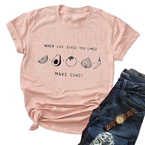 When Life Gives You Limes Women T-Shirt Fruit Shirt