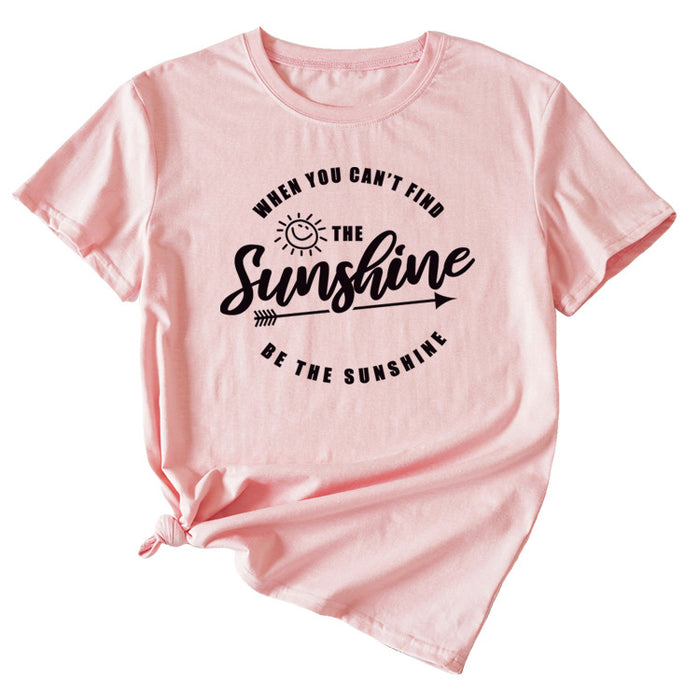 Pink (black font) / S