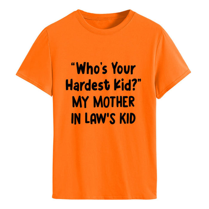 Orange (black font) / S