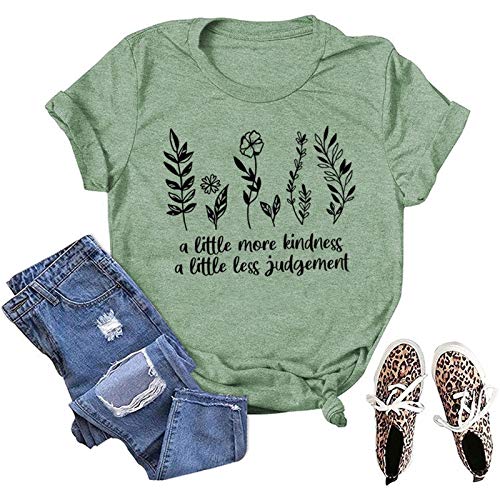 Women A Little More Kindness A Little Less Judgement T-Shirt