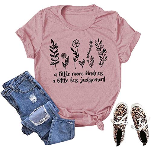 Women A Little More Kindness A Little Less Judgement T-Shirt