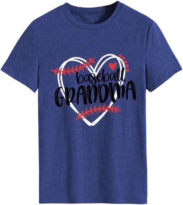 Women Basketball Grandma T-Shirt Love Heart Shirt