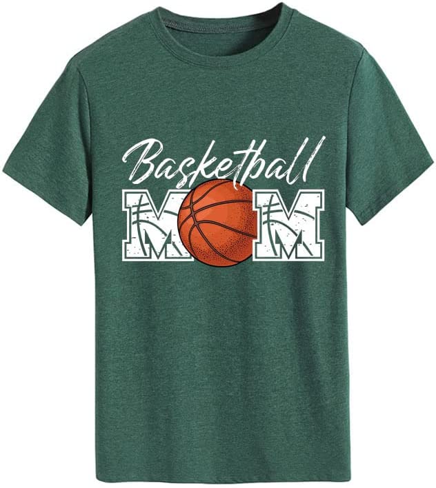 Women Basketball Mom Tshirt Tees Tops