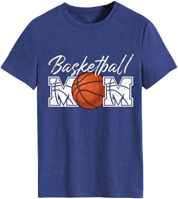 Women Basketball Mom Tshirt Tees Tops