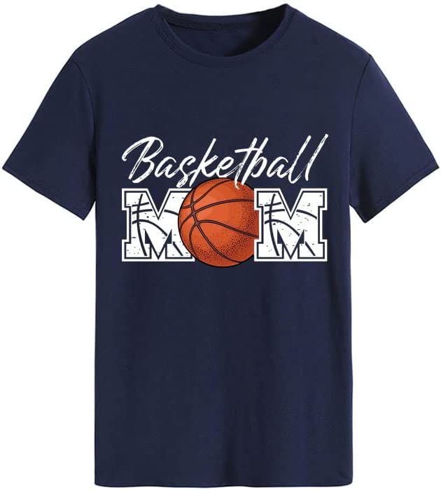 Women Basketball Mom Tshirt Tees Tops