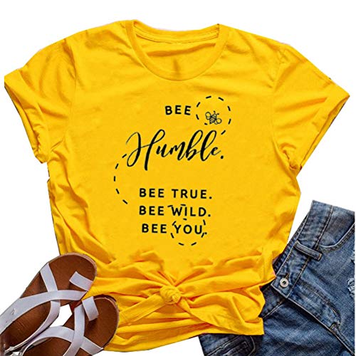 Women Bee Humble Bee True Bee Wild Bee You Shirt