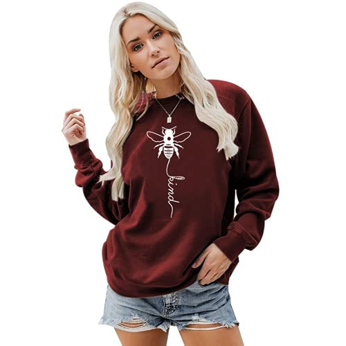 Women Bee Kind Sweatshirt Graphic Shirt
