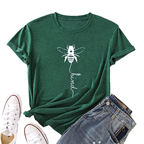 Women Bee Kind T-Shirt Graphic Shirt & Blouse