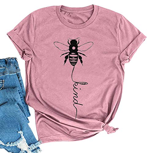 Women Bee Kind T-Shirt Graphic Shirt & Blouse