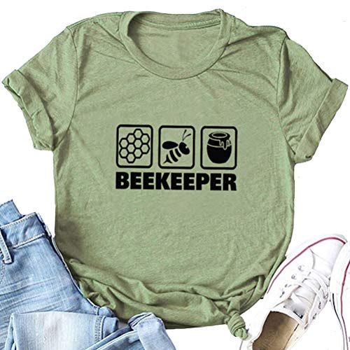 Women Beekeeper T-Shirt Save The Bees Shirt